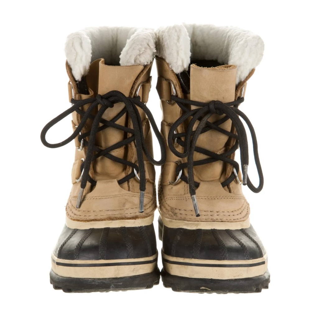 Sorel Kids Snow Boots Tan and Black
